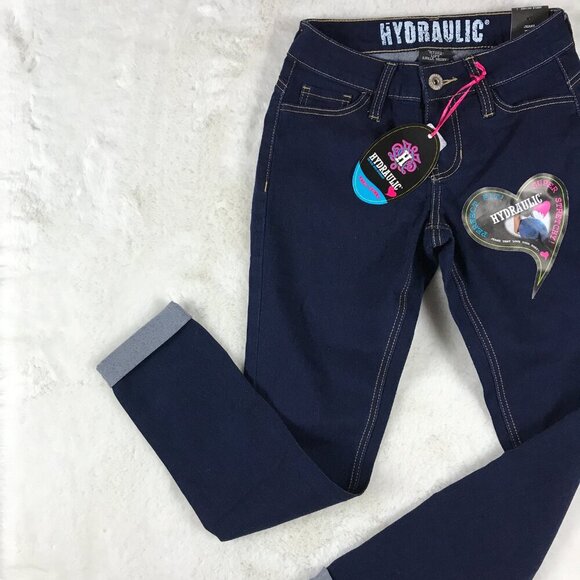 HYDRAULIC Booty Lifting Super Stretch Ankle Jeans NEW 1 - Picture 6 of 9
